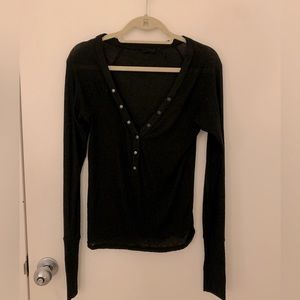 Urban Outfitters Casual black long sleeve